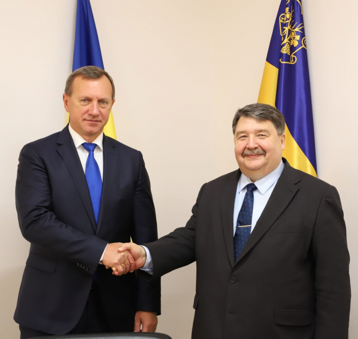 Богдан Андріїв та Йожеф Бочкаї обговорили напрями співпраці та перспективи реалізації спільних проєктів (ФОТО)