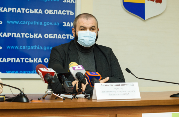 У лікарнях Закарпаття, котрі приймають пацієнтів із коронавірусом, перебуває 601 особа