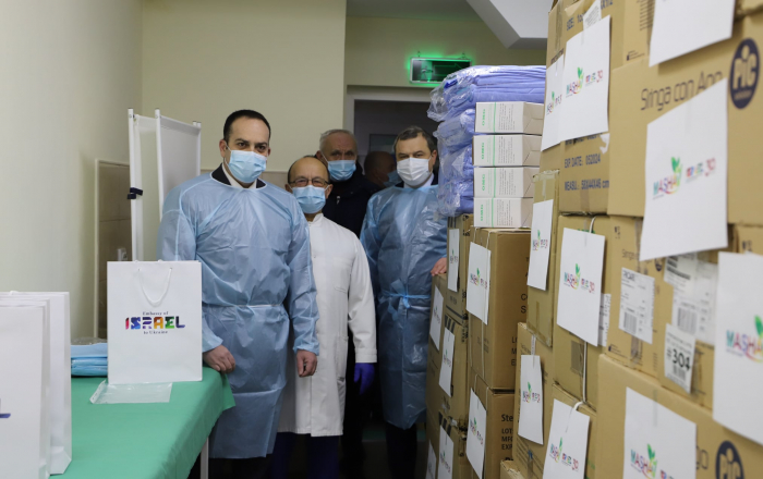 Ужгородська центральна міська клінічна лікарня отримала благодійну допомогу від Ізраїлю (ФОТО)