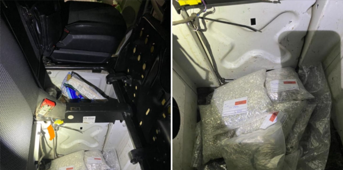 На Закарпатті у мікроавтобусі українця знайшли схованку з ювелірними виробами