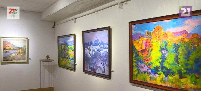 Десятеро Василів – художників, представили виставку картин в Ужгороді (ВІДЕО)