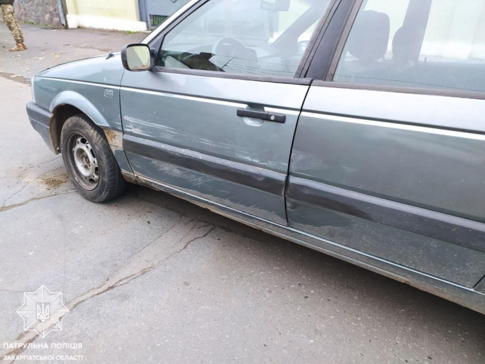 На Закарпатті притягнули до відповідальності нетверезого водія, який вчинив ДТП