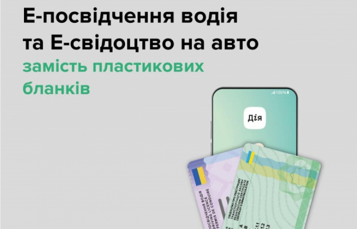 Вже у грудні через "Дію" можна буде зареєструвати авто чи оформити посвідчення