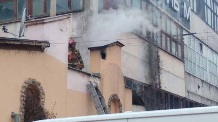 В Ужгороді горів продовольчий магазин