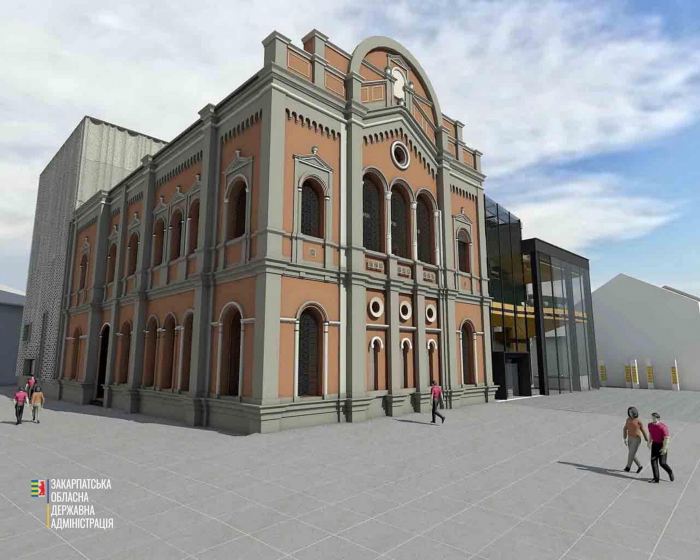 У Берегові презентували проєкт масштабної реконструкції синагоги за допомоги Угорщини