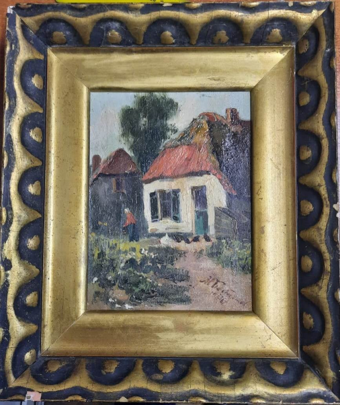 Закарпатець намагався незаконно вивезти в Угорщину картину 1902 року