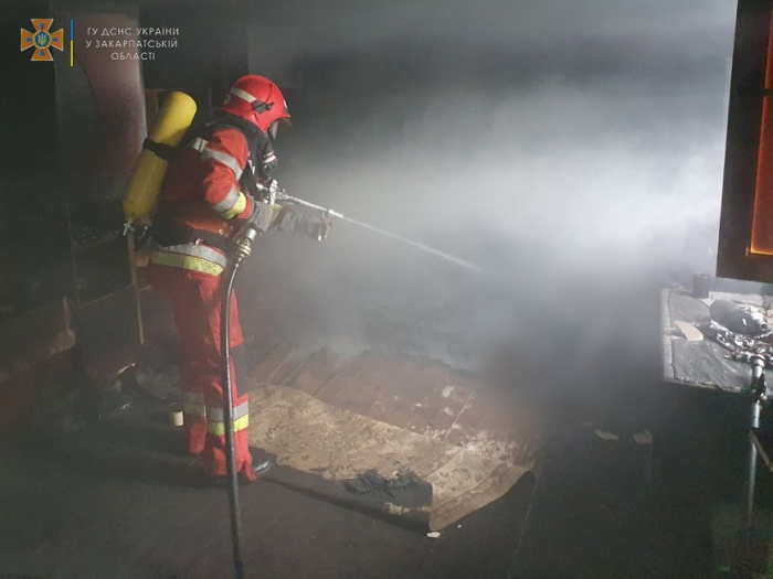 На Закарпатті на місці пожежі виявили тіло чоловіка (ФОТО)