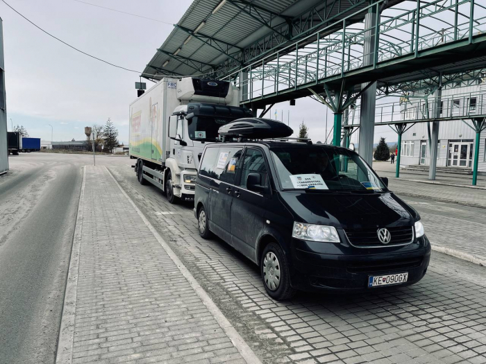 На ПП "Ужгород" прибуло майже 18 тонн гуманітарного вантажу від Червоного Хреста Словаччини