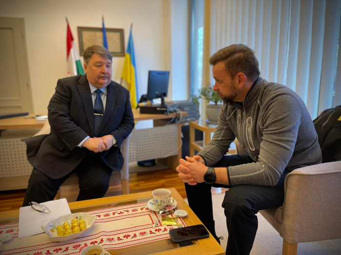 Голова Закарпатської ОВА провів робочу зустріч із Генеральним консулом Угорщини в Ужгороді
