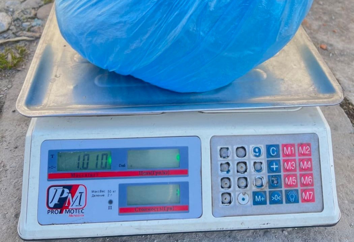 На Закарпатті правоохоронці виявили майже 1,3 кг наркотиків