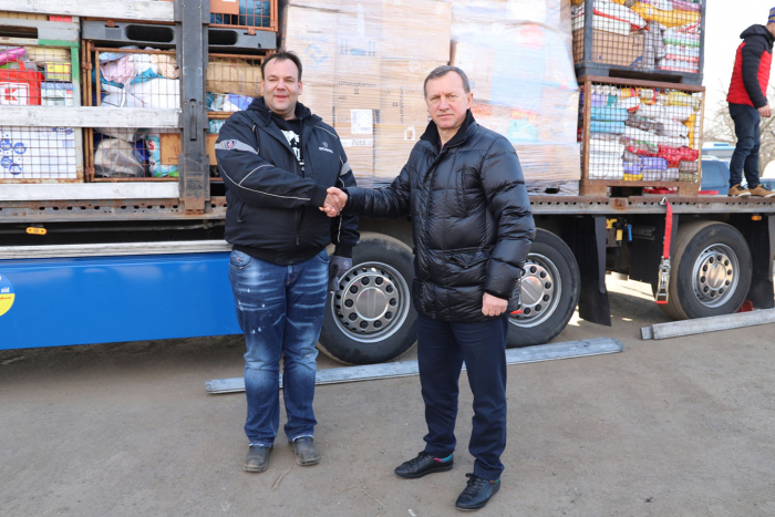 Черговий вантаж гуманітарної допомоги сьогодні прийняли в Ужгороді 