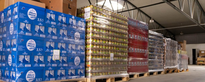 Чотири вантажівки гуманітарної допомоги привезли з Німеччини до Ужгорода