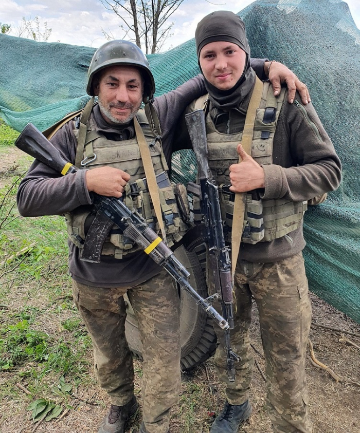 128 бригада в обличчях: Як пліч-о-пліч воюють батько й син