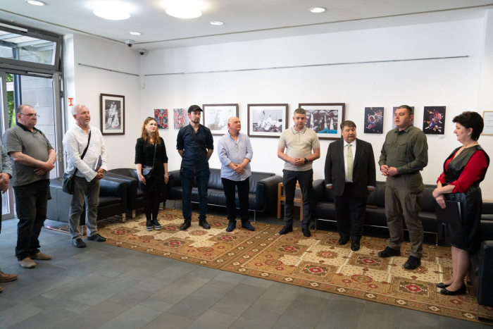 Виставку сучасних українських митців відкрили в угорському консульстві
