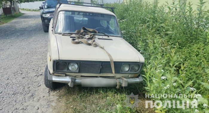 На Тячівщині чоловік викрав припарковене авто односельця (ФОТО)