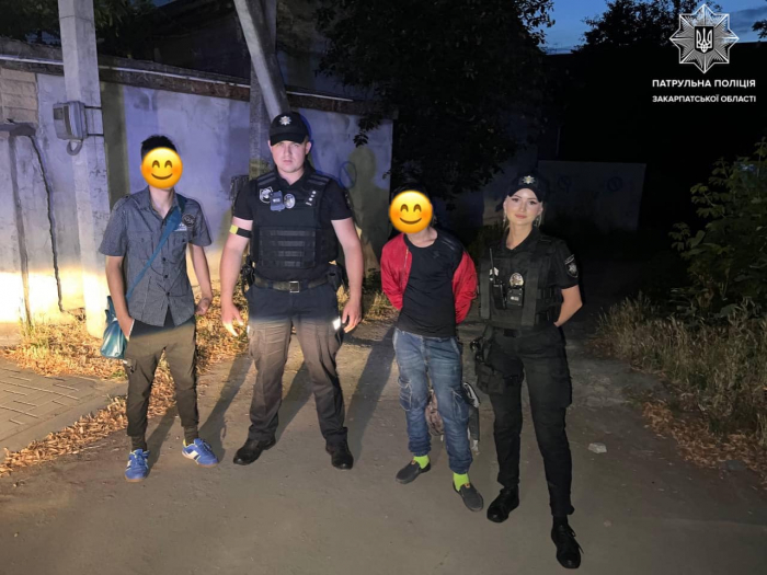 Ужгородські патрульні виявили двох хлопців, які втекли із дитячого будинку