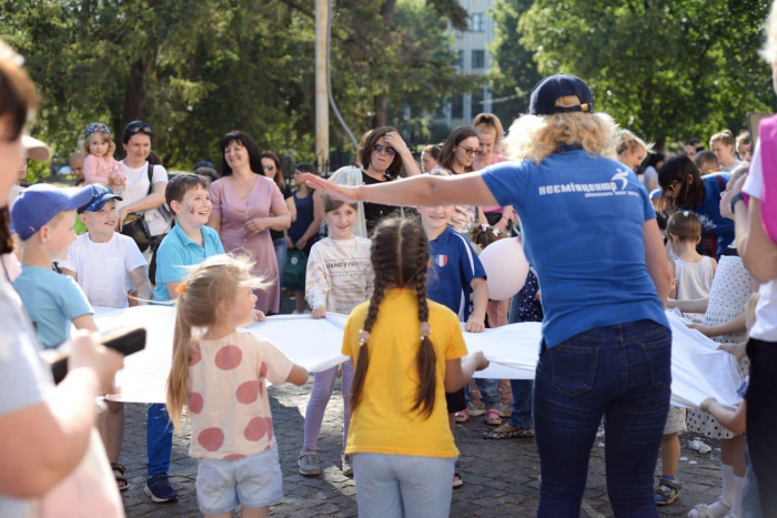 В Ужгороді справжнє свято для малих та дорослих провела громадська організація «Неємія»