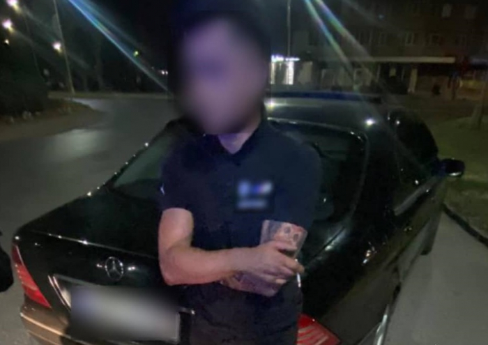 В Ужгороді п'яний водій керував автомобілем після позбавлення права керування судом (ФОТО)
