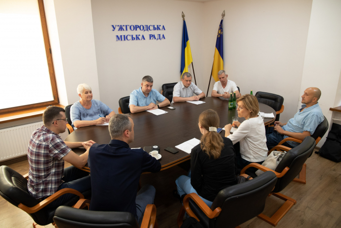 В Ужгородській міськраді відбулася зустріч із членами делегації КМЄС в Україні
