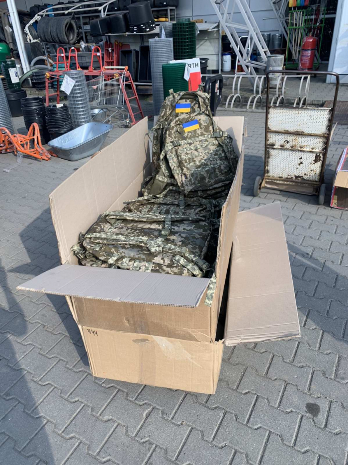 Бійцям ужгородської територіальної оборони передали чергову допомогу від міськради