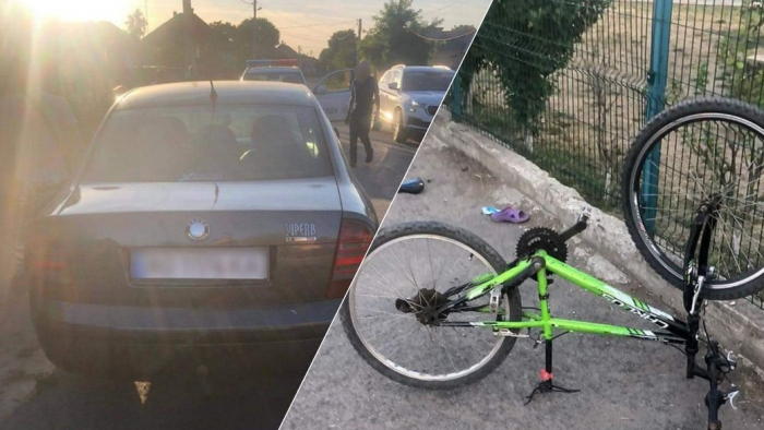  На Закарпатті нетверезий водій наїхав на 12-річну велосипедистку