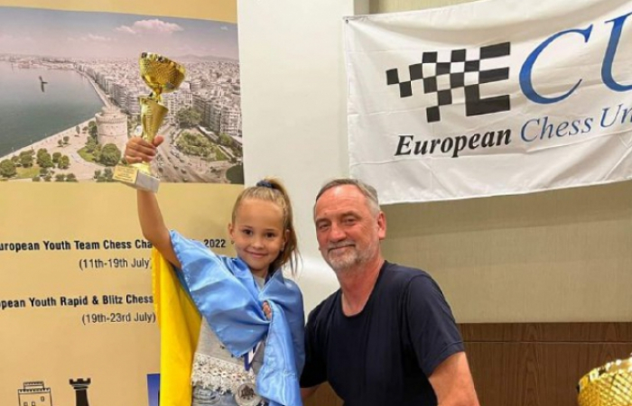 Маленька закарпатка здобула "срібло" на шаховому Чемпіонаті Європи