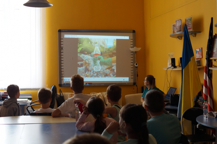 В Ужгороді проводять заняття для дітей-переселенців у рамках програми «Зелені канікули»
