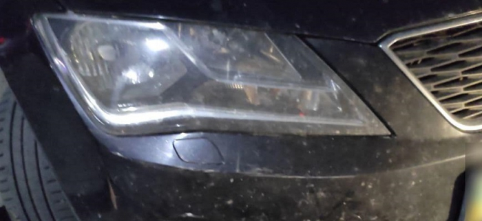 В Ужгороді нетверезий водій врізався у 2 автівки (ФОТО)