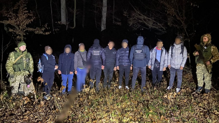 На Закарпатті підозрюють сімох іноземців в незаконному перетині до Словаччини