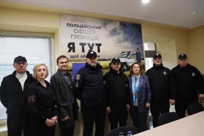 На Ужгородщині відкрили поліцейську станцію та представили нового офіцера громади