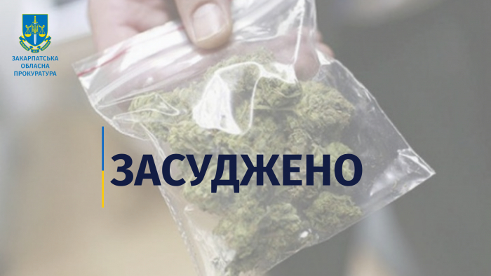 За збут наркотиків закарпатець проведе 6 років за ґратами