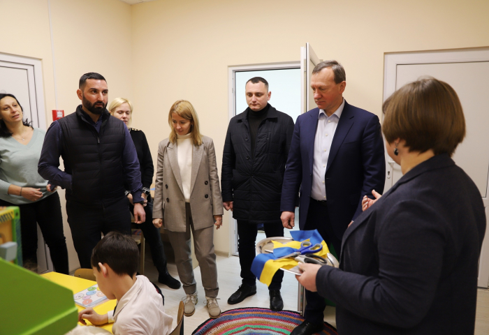 Ресурсну кімната відкрили у НВК "Гармонія" в Ужгороді
