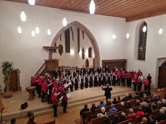 Мукачівський хор хлопчиків та юнаків виступив з благодійним концертом у швейцарському місті Лісталь