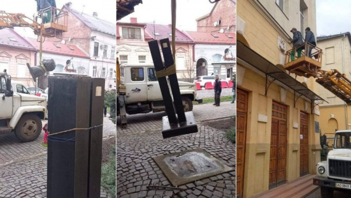 Закарпаття – лідер за кількістю демонтованих радянських об'єктів в Україні з початку війни