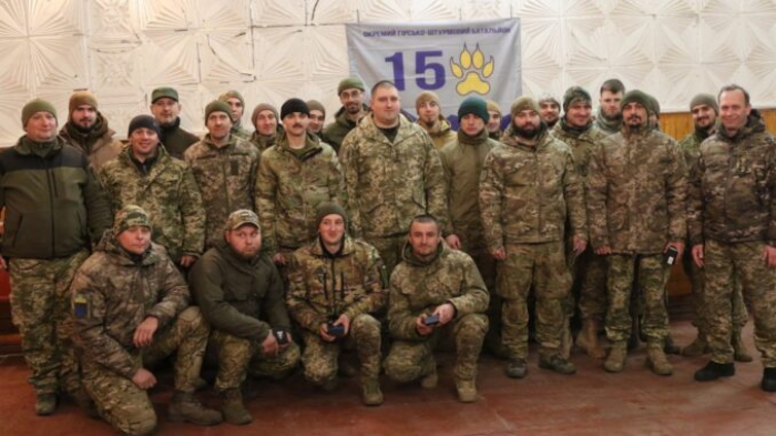 Кращих бійців двох батальйонів 128-ї Закарпатської бригади нагородили “Срібними Едельвейсами”
