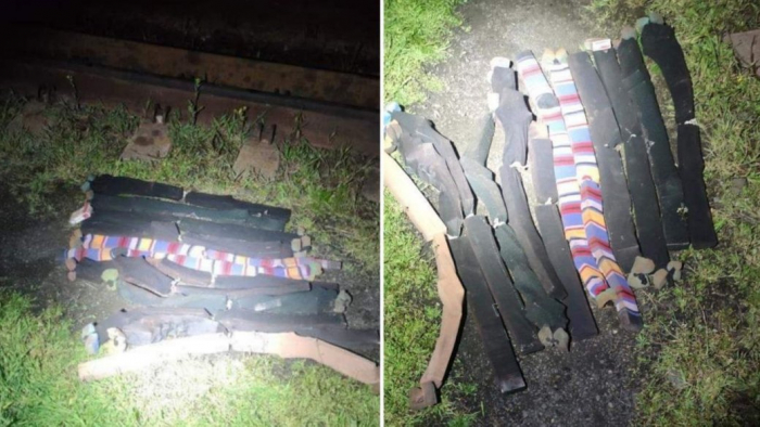 На Закарпатті у вантажному потягу, що прямував до ЄС, виявили приховані 120 пачок сигарет
