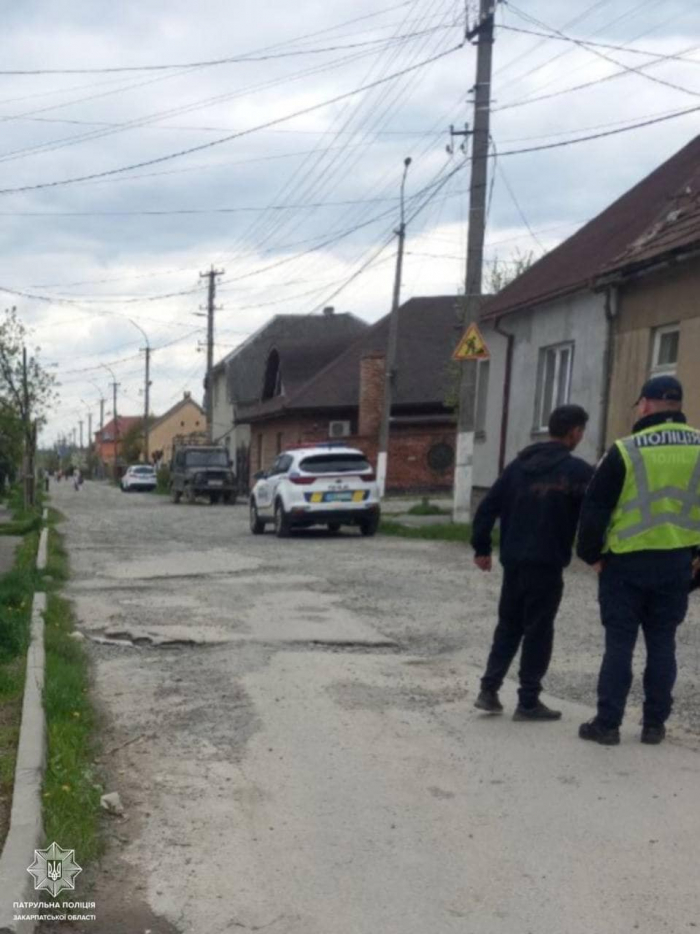 На Закарпатті притягнули до відповідальності нетверезого водія, який вчинив ДТП та втік з місця події