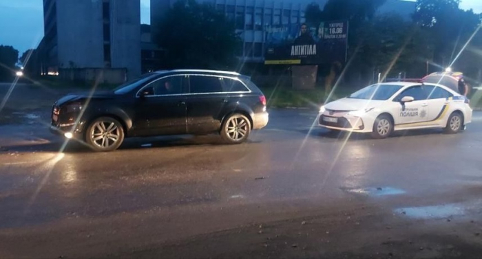 В Ужгороді поліція притягнула винуватицю ДТП до адміністративної відповідальності