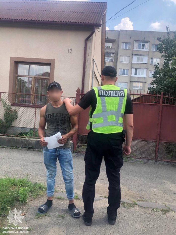 Закарпатські патрульні виявили порушника, який намагався уникнути відповідальності