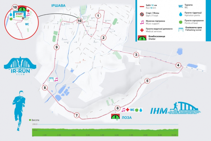 Цієї неділі, 3 вересня, – Irshava Half Marathon