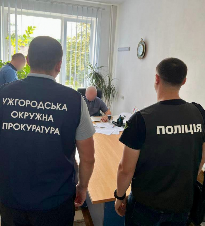 На Закарпатті за підозрою у одержанні неправомірної вигоди поліція затримала голову військово-лікарської комісії