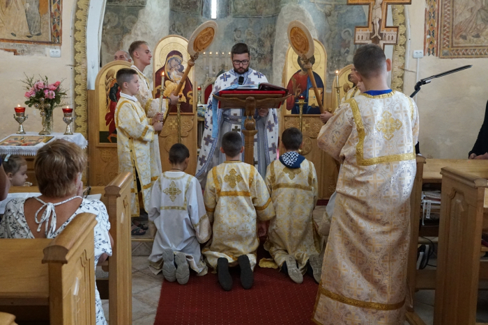 У найстарішій пам'ятці краю сьогодні молилися за Ужгород