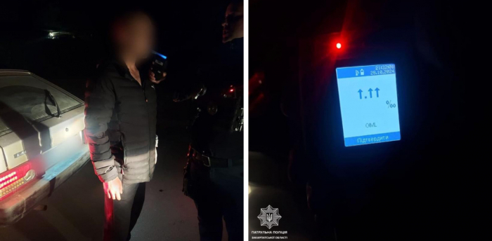 75 тисяч гривень штрафів виписали п’яному водію у Мукачеві