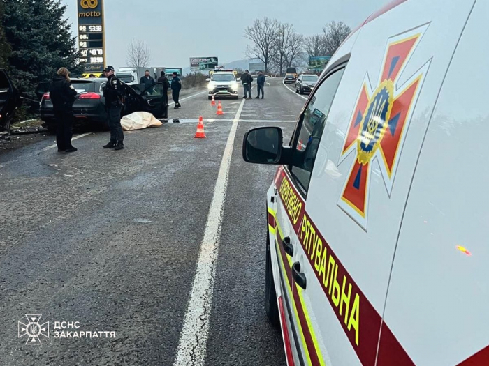 Смертельна ДТП на Іршавщині: одна людина загинула, ще четверо постраждали