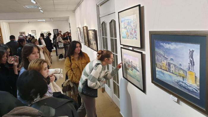 У галереї «Ужгород» відкрили виставку «Графічне Закарпаття»

