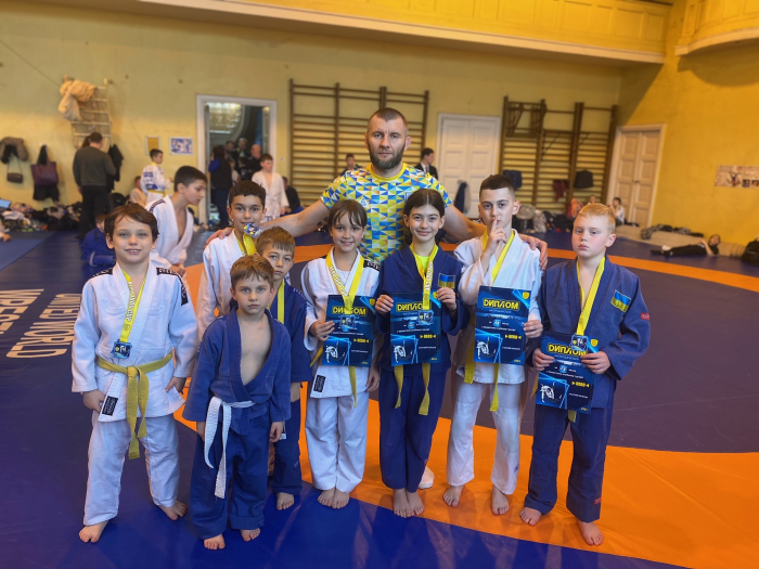 8 медалей привезли  юні ужгородські дзюдоїсти із турніру, який відбувся у Львові