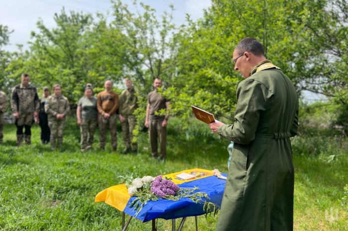 У 128 окремій гірсько-штурмовій Закарпатській бригаді символічно відзначили Вербну неділю 