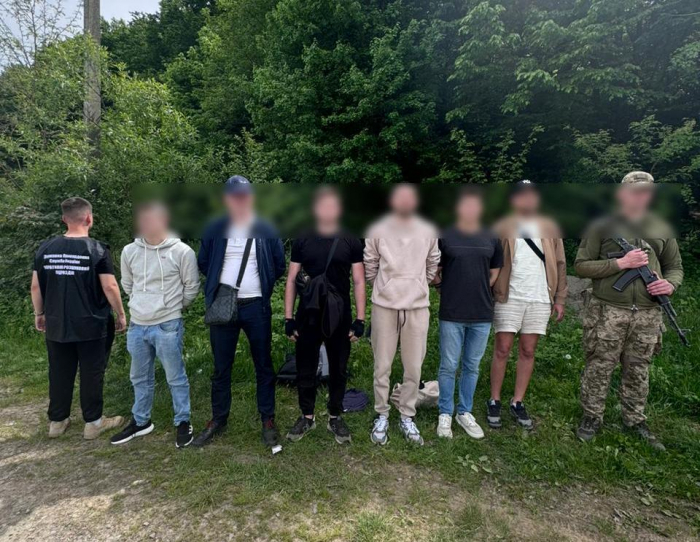 На Закарпатті прикордонники затримали шістьох «мандрівників»