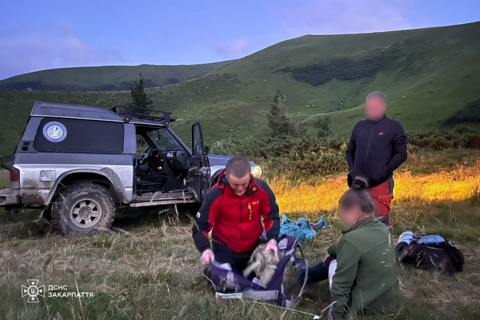 Рятувальники надали допомогу жінці, яку в горах покусав собака вівчарів
