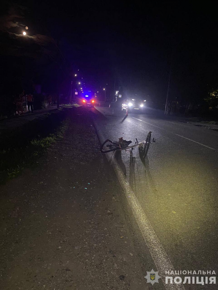 Поліція Перечина встановлює обставини смертельного наїзду на велосипедиста